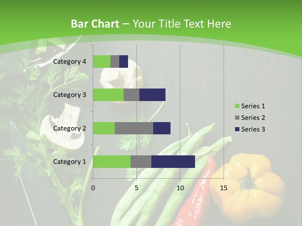 Food And Drink Vegan Food Studio Shot PowerPoint Template