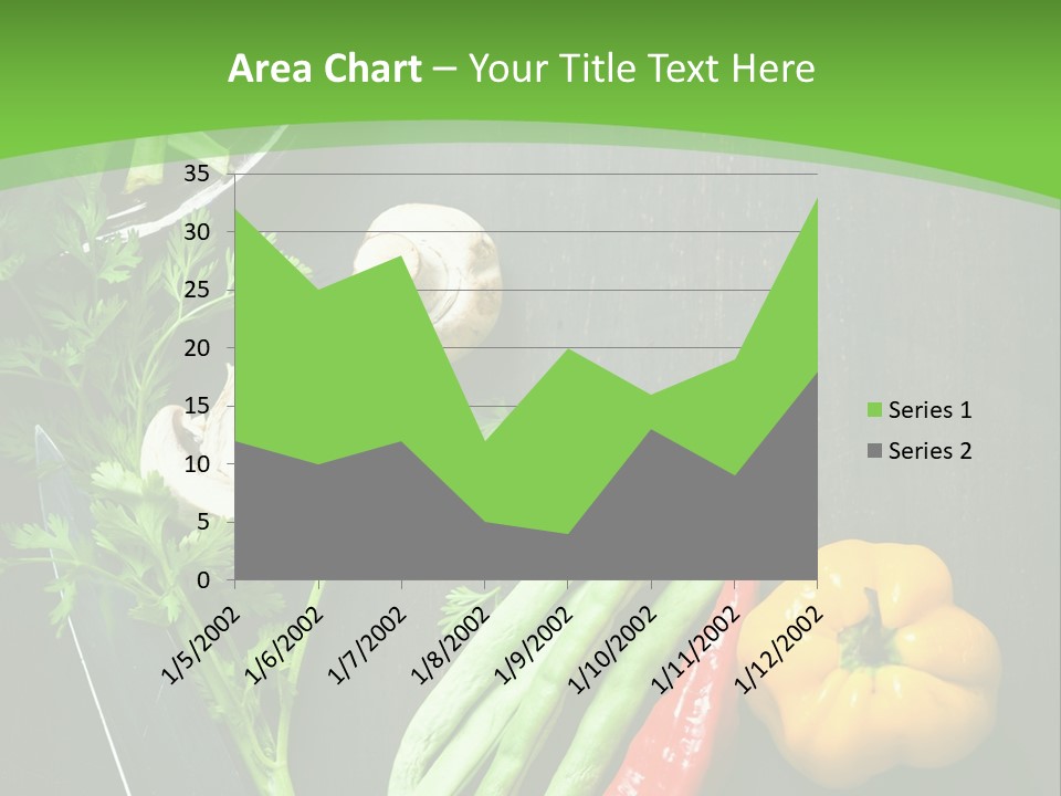 Food And Drink Vegan Food Studio Shot PowerPoint Template