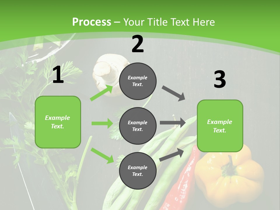 Food And Drink Vegan Food Studio Shot PowerPoint Template