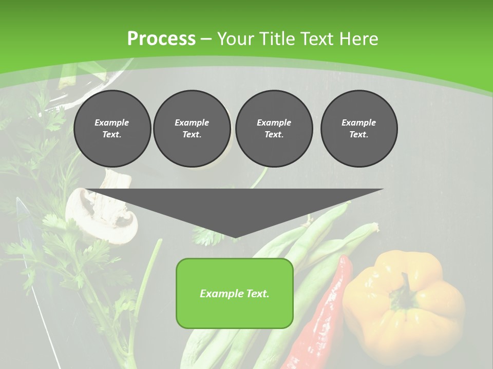 Food And Drink Vegan Food Studio Shot PowerPoint Template