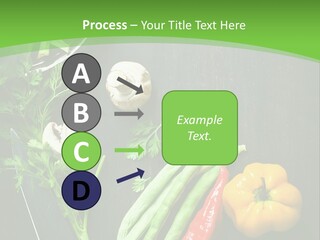 Food And Drink Vegan Food Studio Shot PowerPoint Template