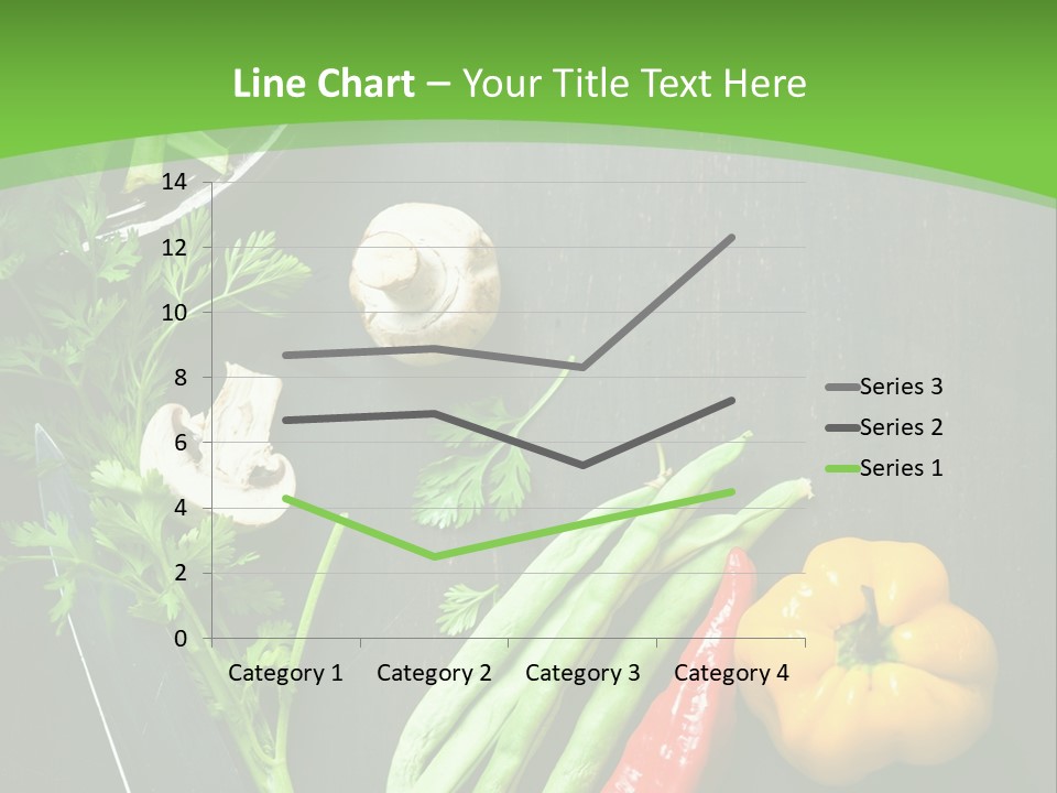 Food And Drink Vegan Food Studio Shot PowerPoint Template
