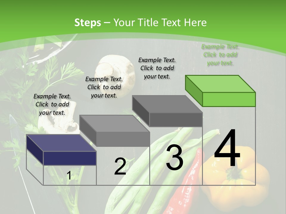 Food And Drink Vegan Food Studio Shot PowerPoint Template
