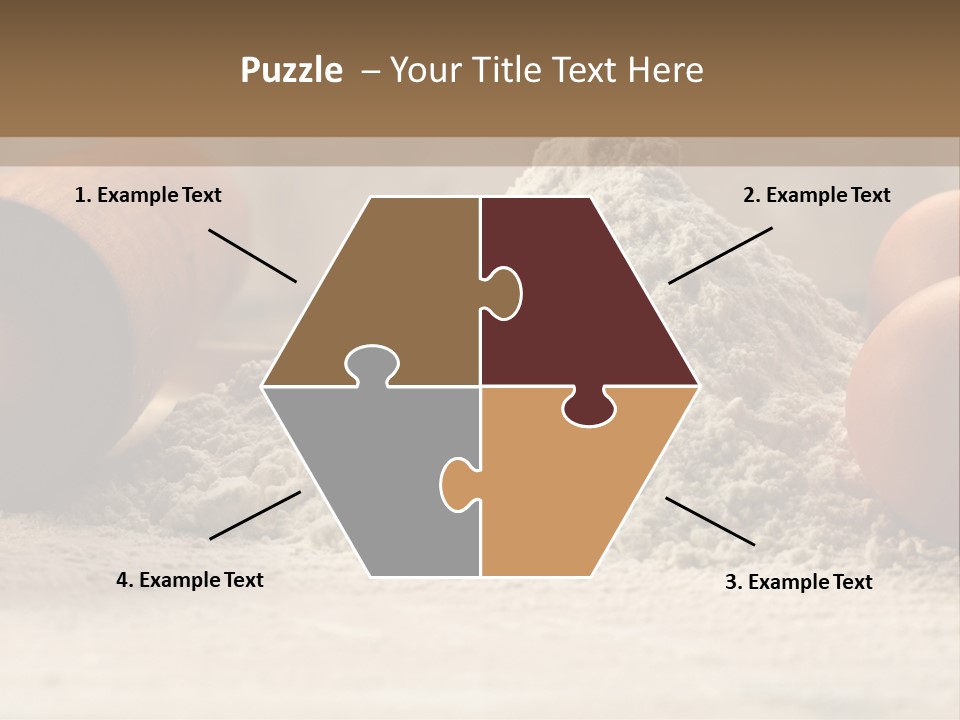 Wall Decoration Pasta PowerPoint Template