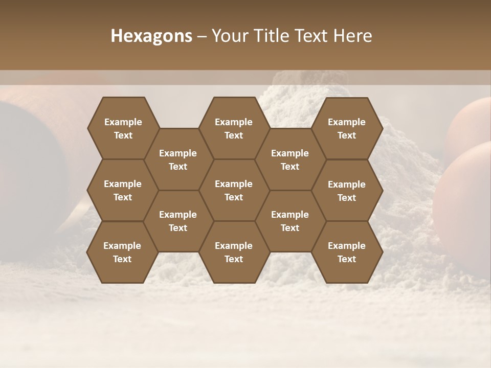 Wall Decoration Pasta PowerPoint Template