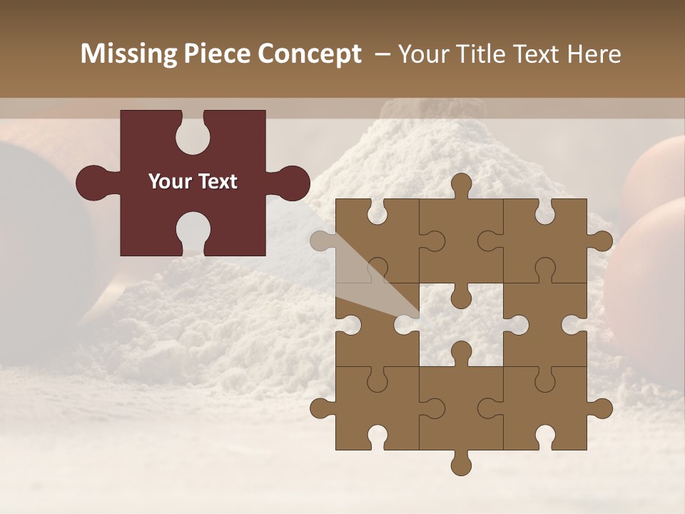 Wall Decoration Pasta PowerPoint Template