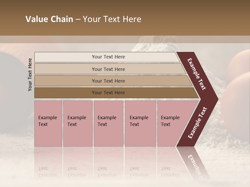 Wall Decoration Pasta PowerPoint Template