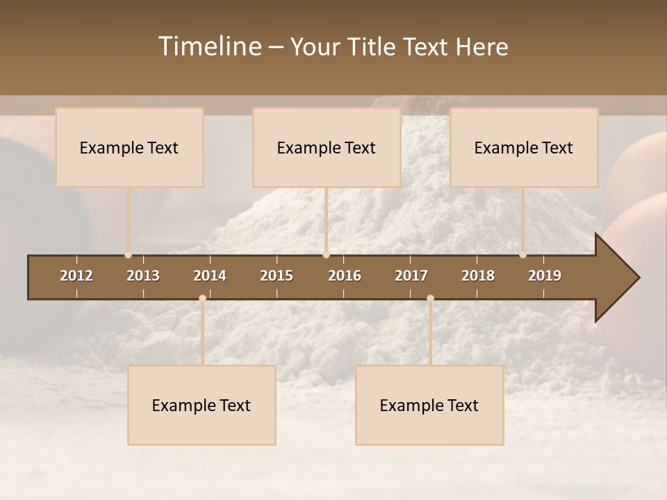 Wall Decoration Pasta PowerPoint Template