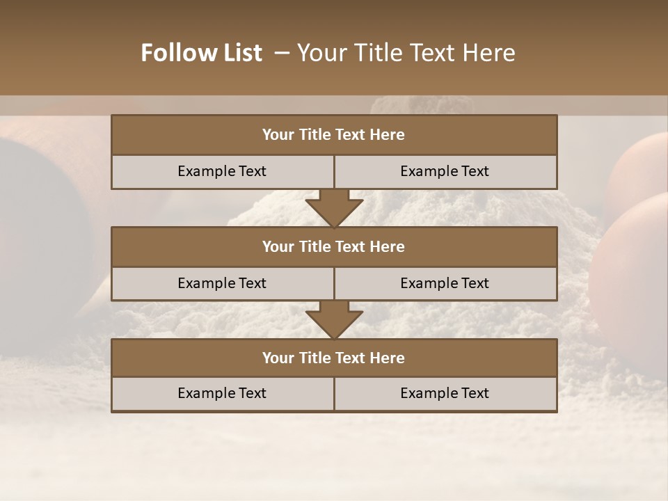 Wall Decoration Pasta PowerPoint Template