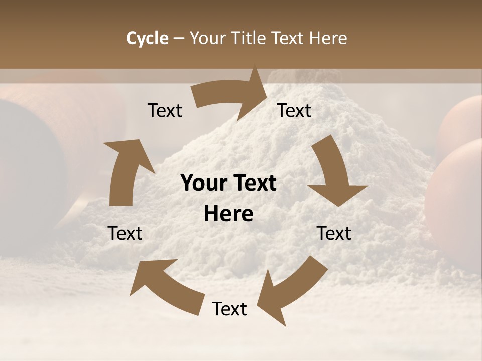 Wall Decoration Pasta PowerPoint Template