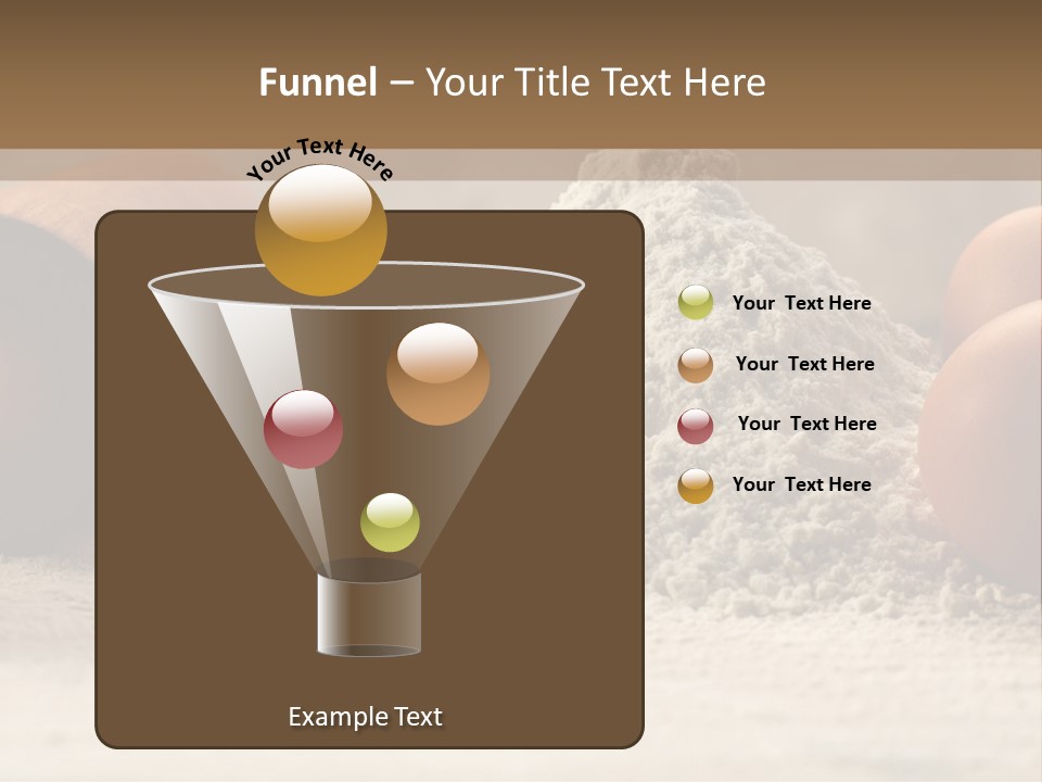 Wall Decoration Pasta PowerPoint Template