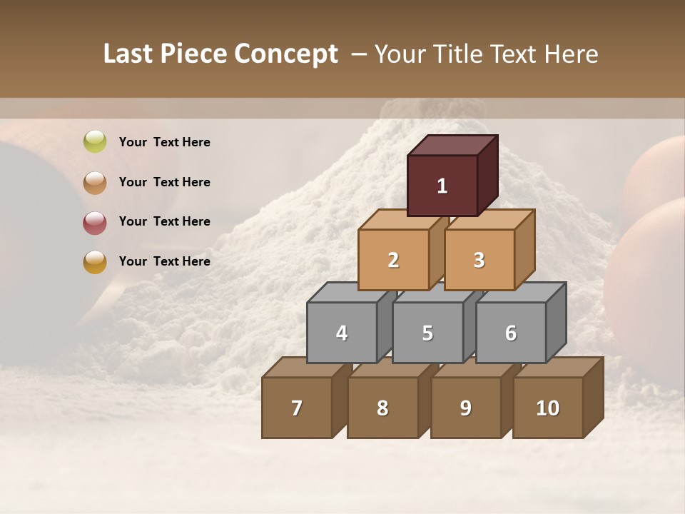 Wall Decoration Pasta PowerPoint Template