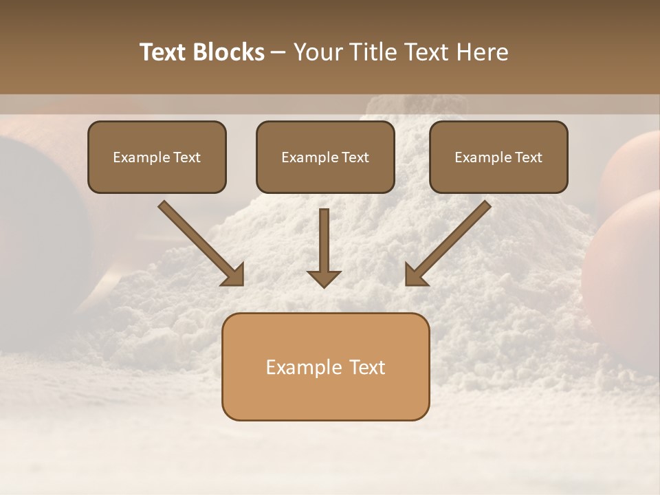 Wall Decoration Pasta PowerPoint Template