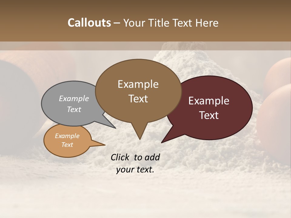 Wall Decoration Pasta PowerPoint Template