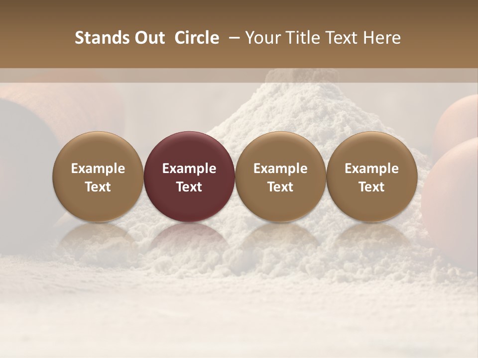 Wall Decoration Pasta PowerPoint Template