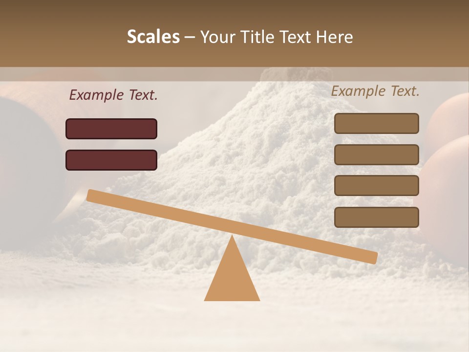 Wall Decoration Pasta PowerPoint Template