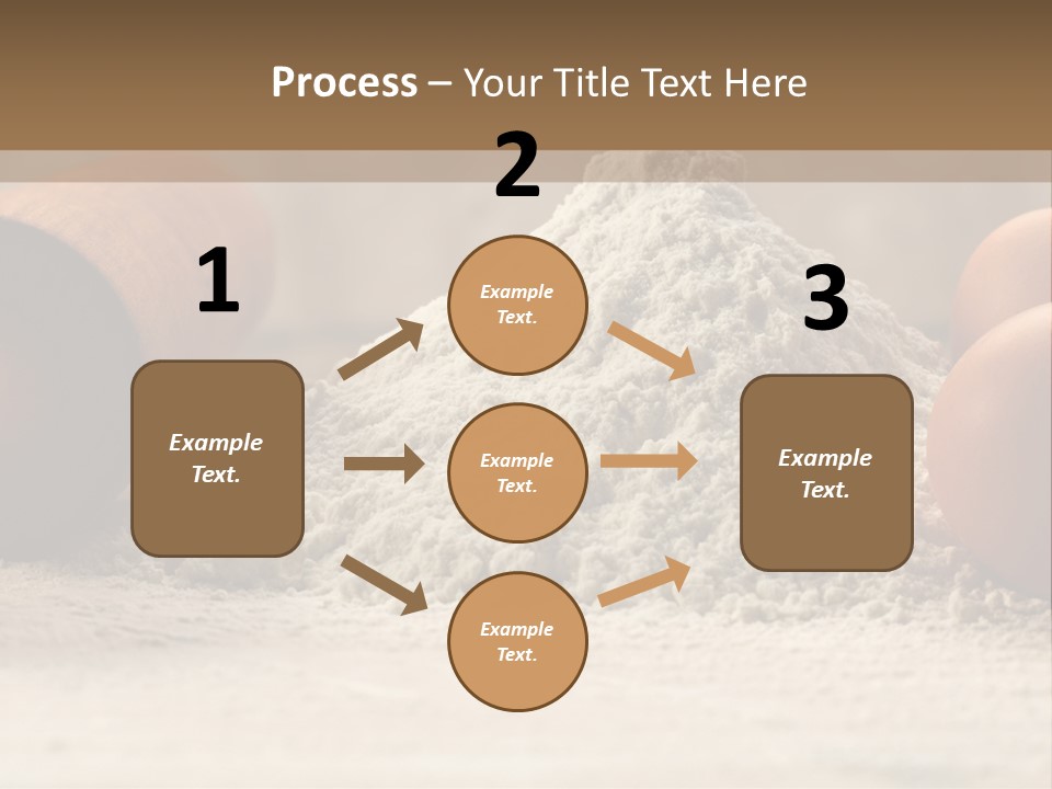 Wall Decoration Pasta PowerPoint Template