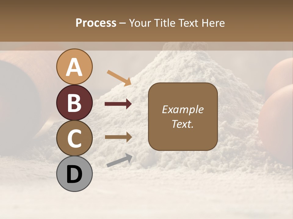 Wall Decoration Pasta PowerPoint Template