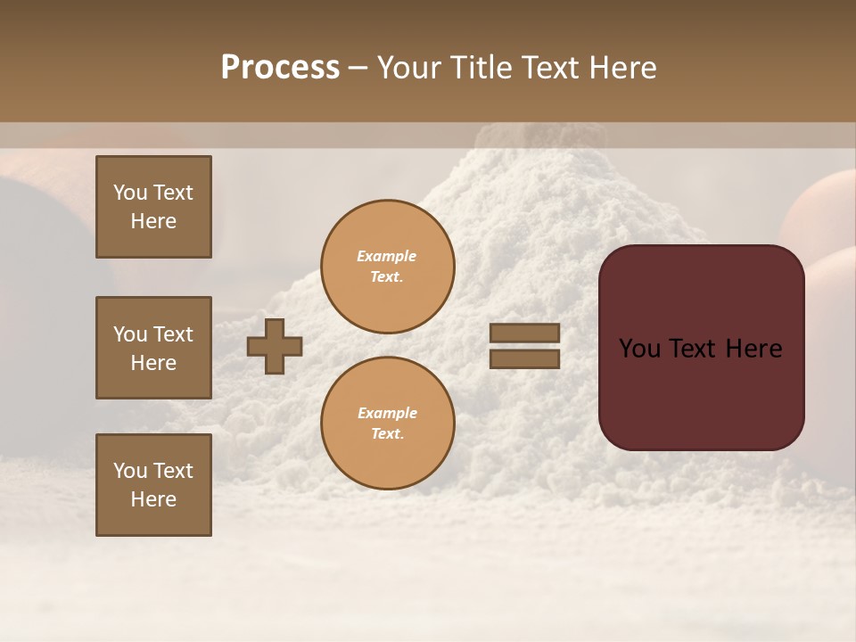 Wall Decoration Pasta PowerPoint Template