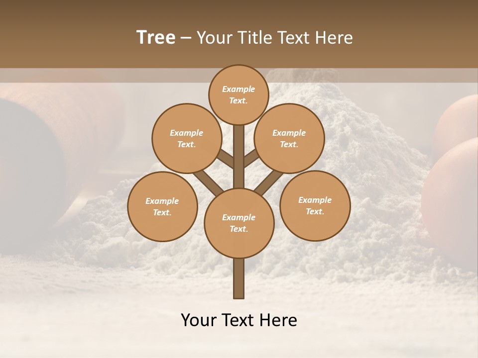 Wall Decoration Pasta PowerPoint Template