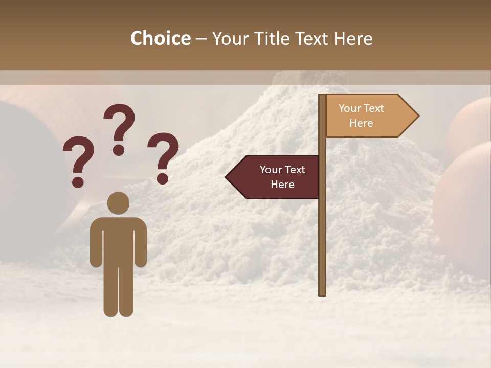 Wall Decoration Pasta PowerPoint Template