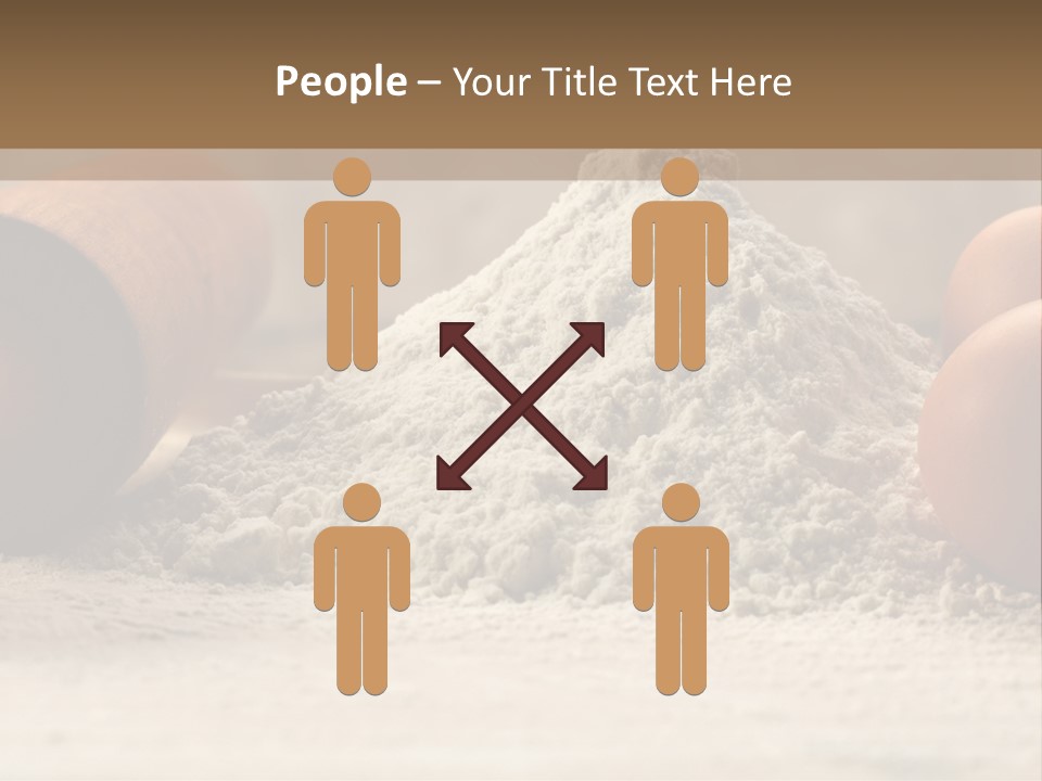 Wall Decoration Pasta PowerPoint Template