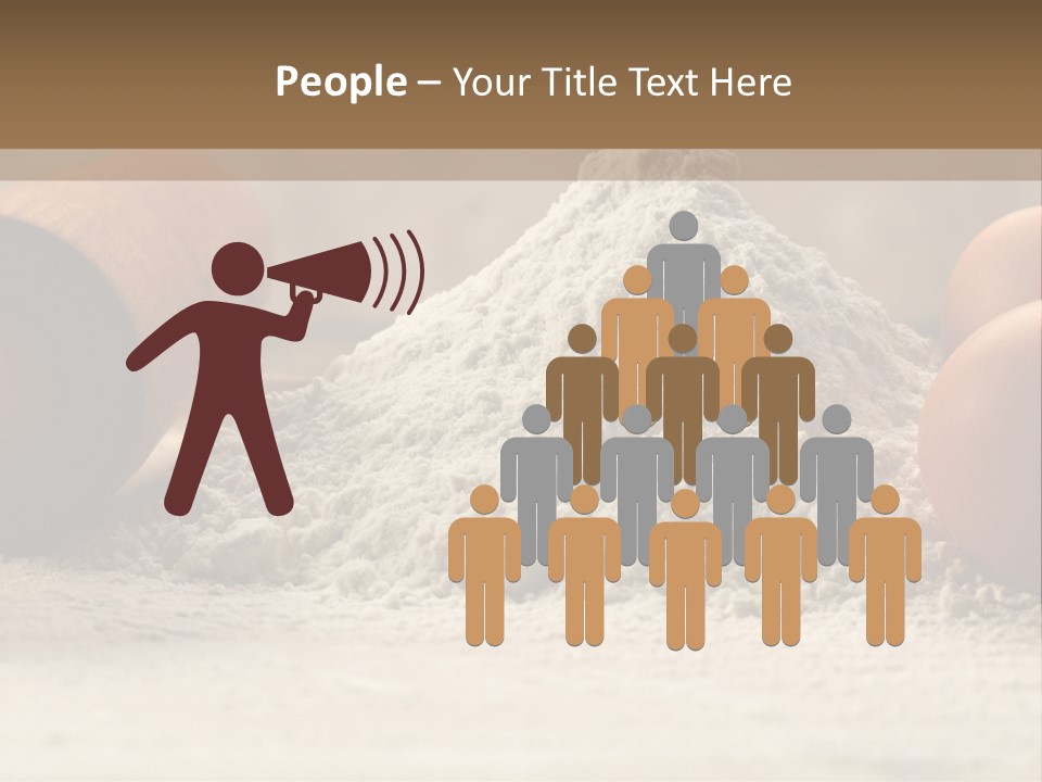 Wall Decoration Pasta PowerPoint Template