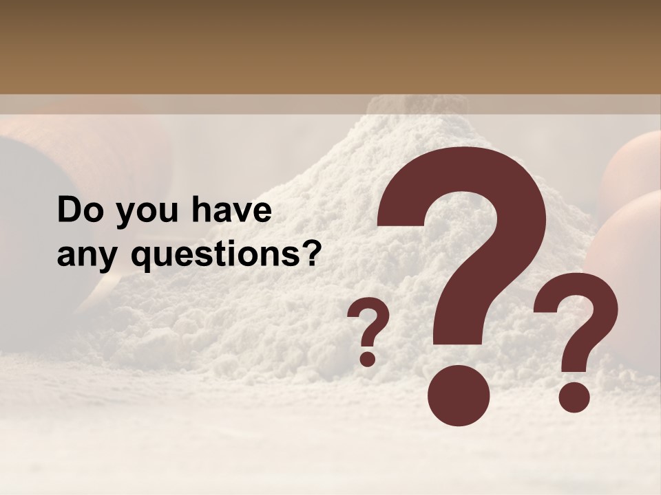 Wall Decoration Pasta PowerPoint Template