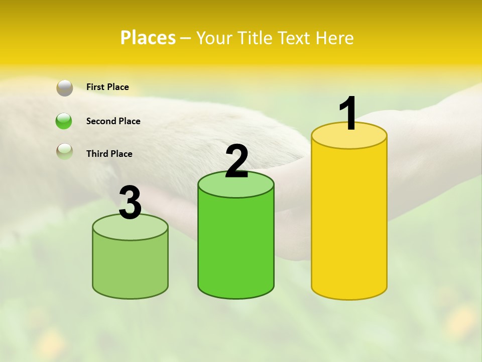 Care Help Hand PowerPoint Template