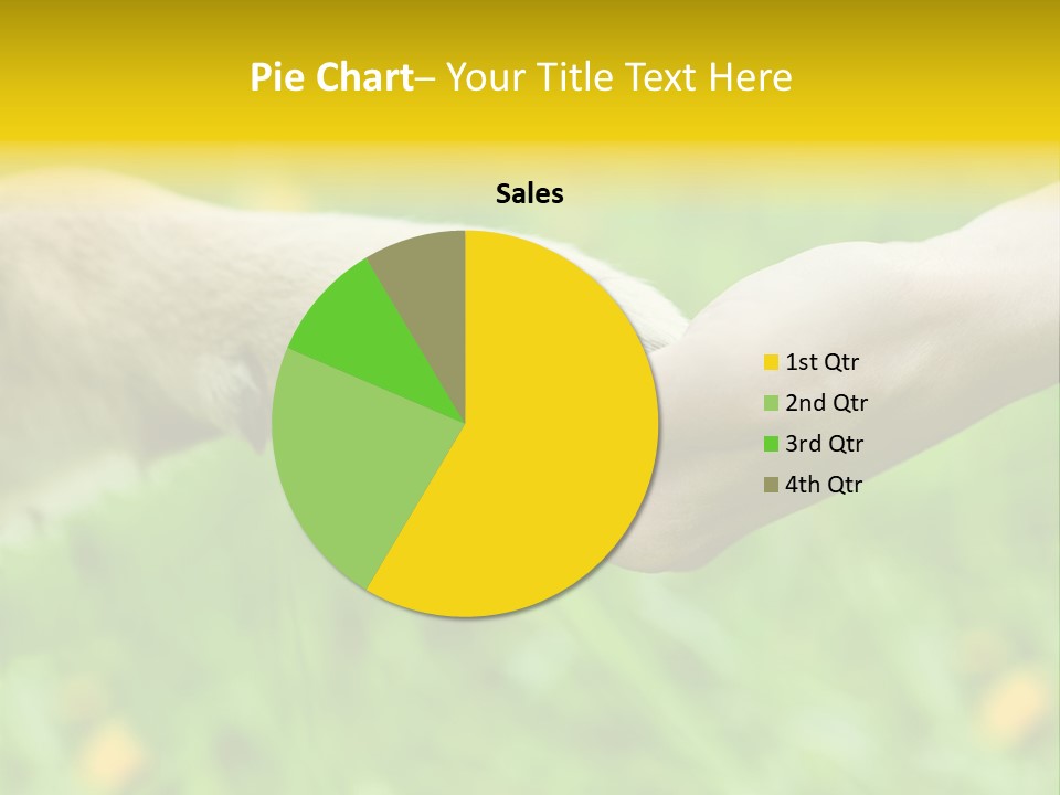 Care Help Hand PowerPoint Template