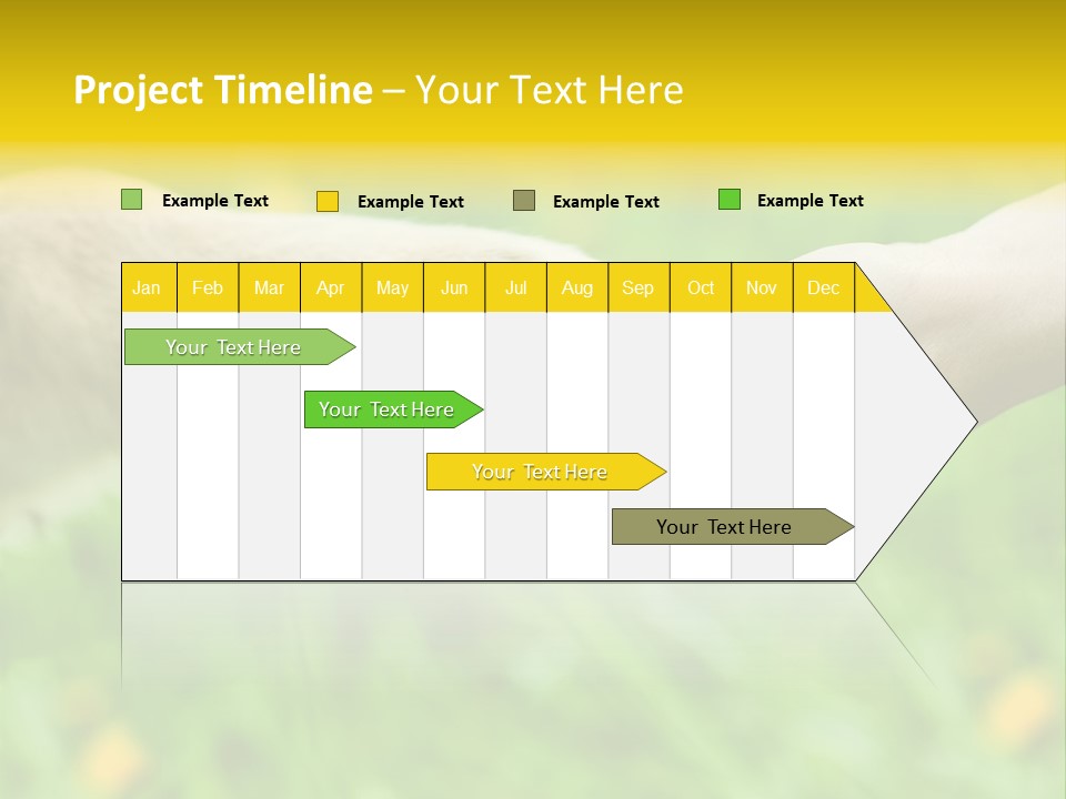 Care Help Hand PowerPoint Template