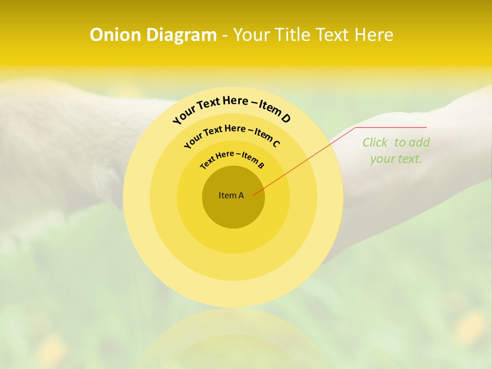 Care Help Hand PowerPoint Template