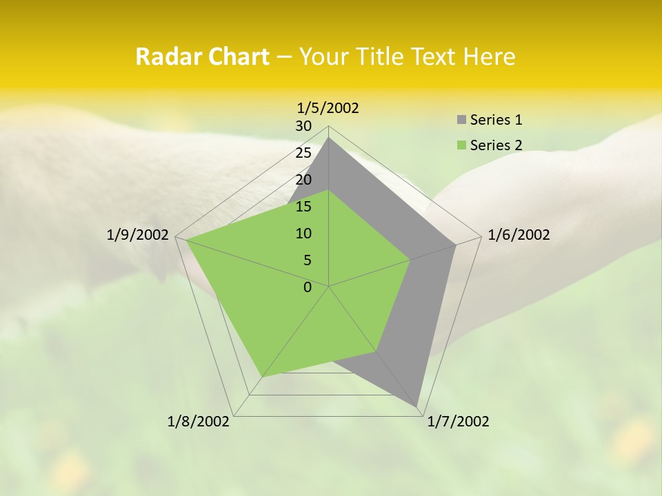 Care Help Hand PowerPoint Template
