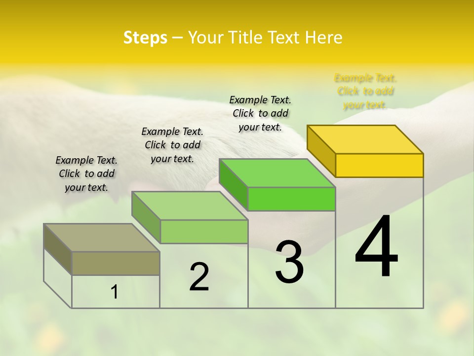 Care Help Hand PowerPoint Template