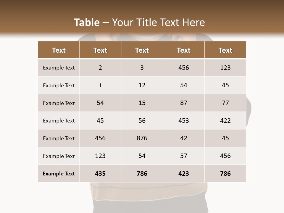 Fraud Disguise Impostor PowerPoint Template
