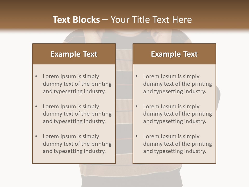 Fraud Disguise Impostor PowerPoint Template