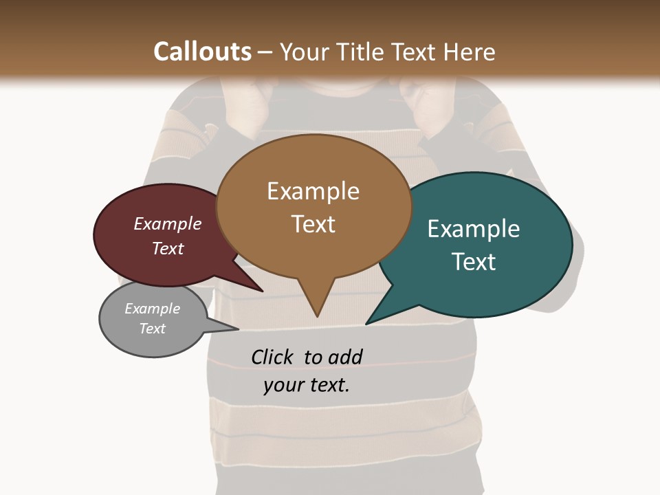 Fraud Disguise Impostor PowerPoint Template