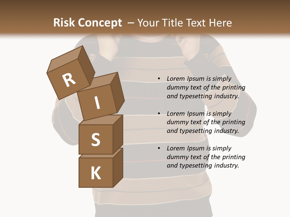 Fraud Disguise Impostor PowerPoint Template