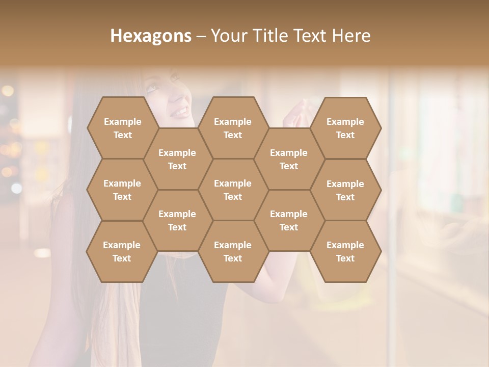 Shop Smile Deciding PowerPoint Template