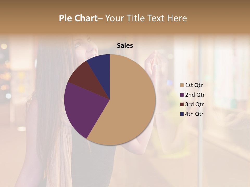 Shop Smile Deciding PowerPoint Template