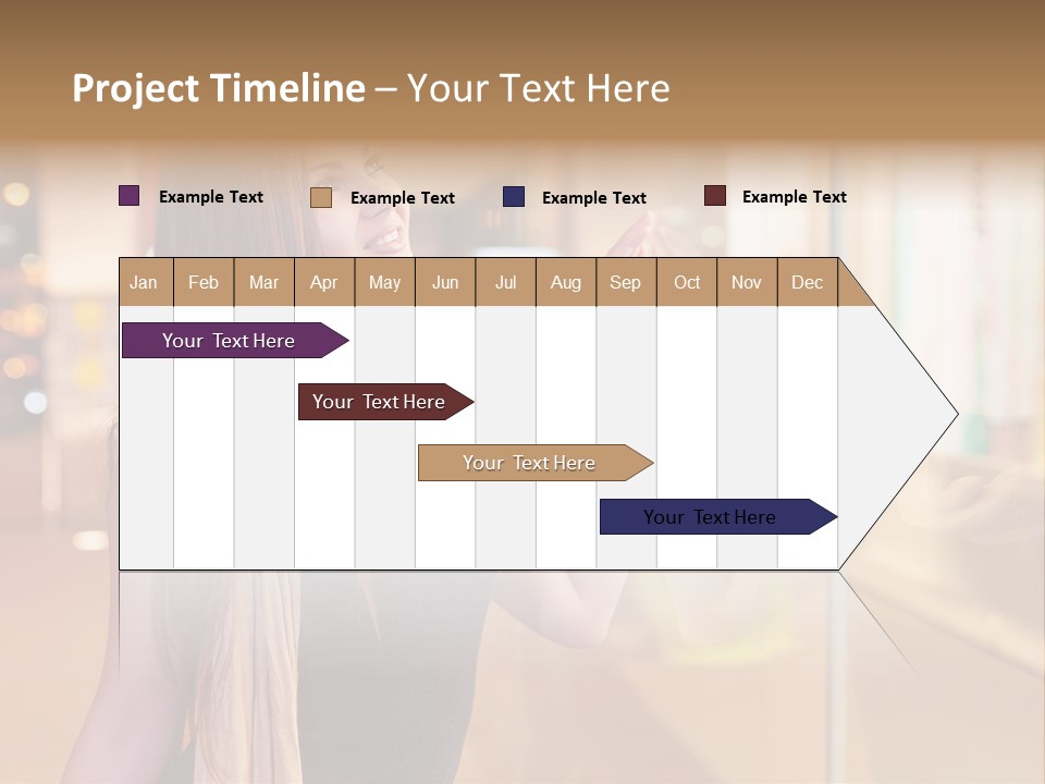 Shop Smile Deciding PowerPoint Template