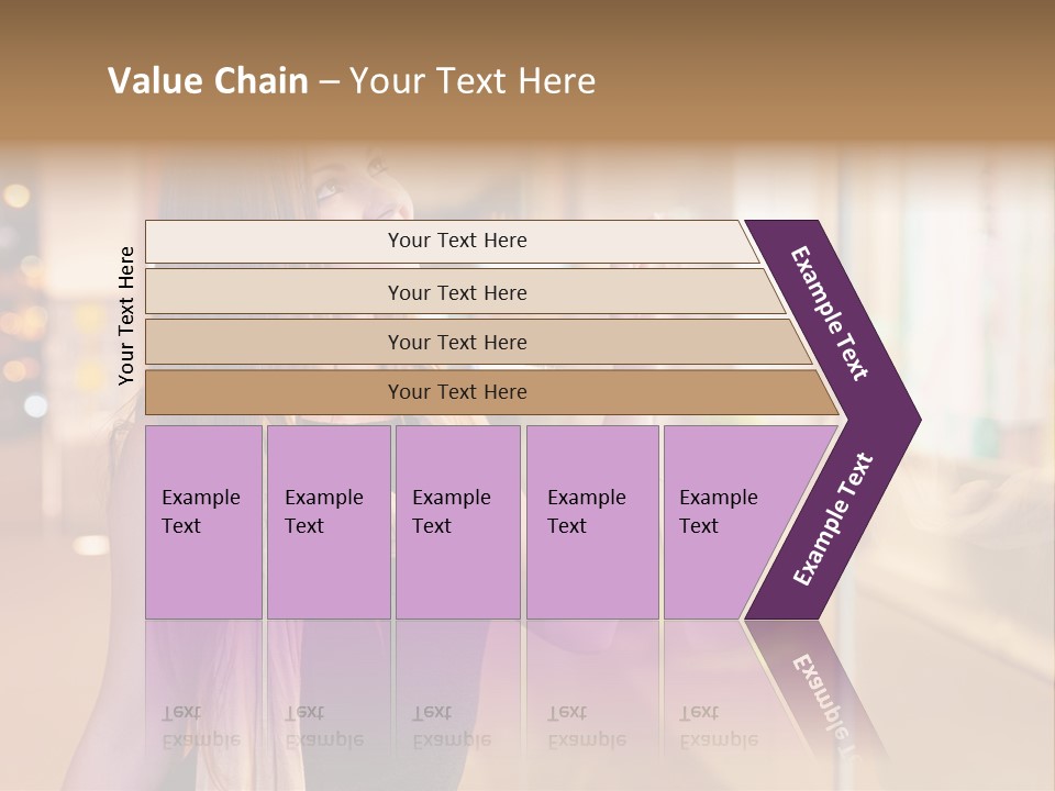 Shop Smile Deciding PowerPoint Template