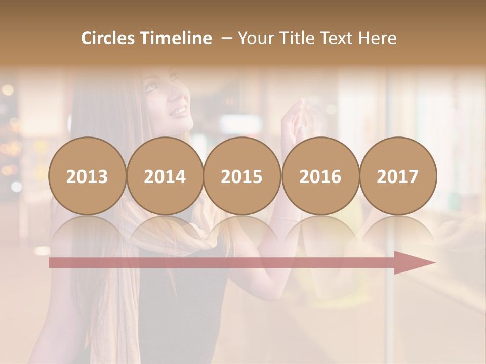 Shop Smile Deciding PowerPoint Template