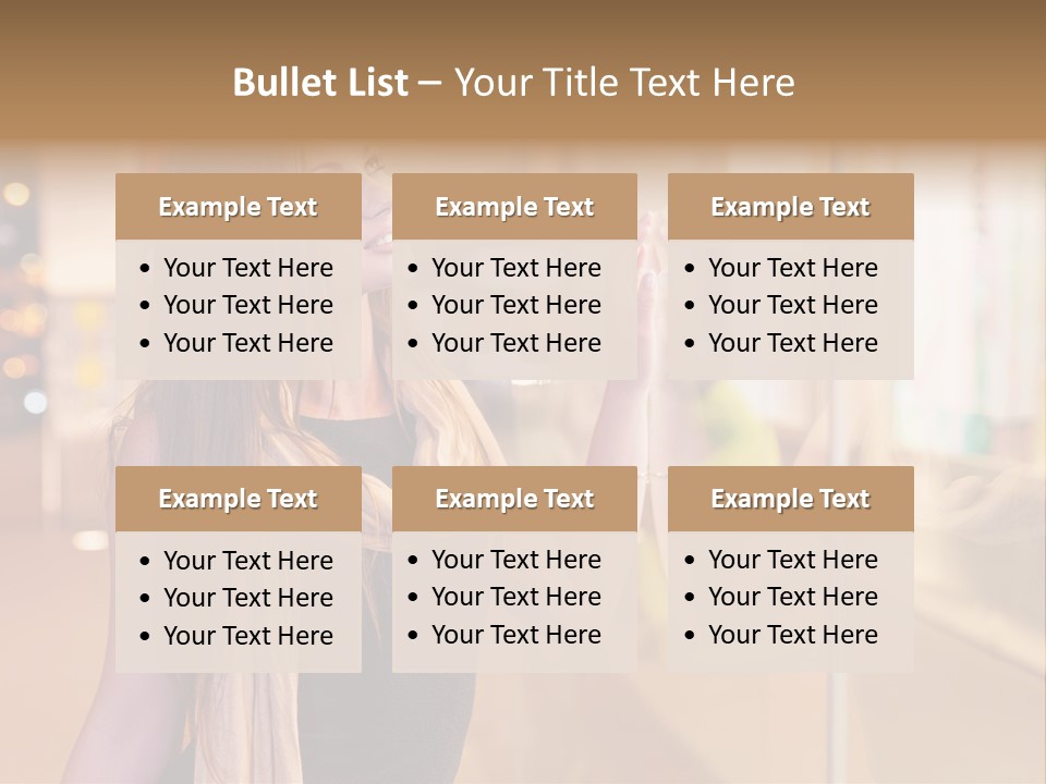 Shop Smile Deciding PowerPoint Template