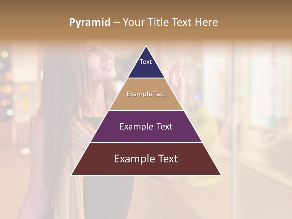 Shop Smile Deciding PowerPoint Template