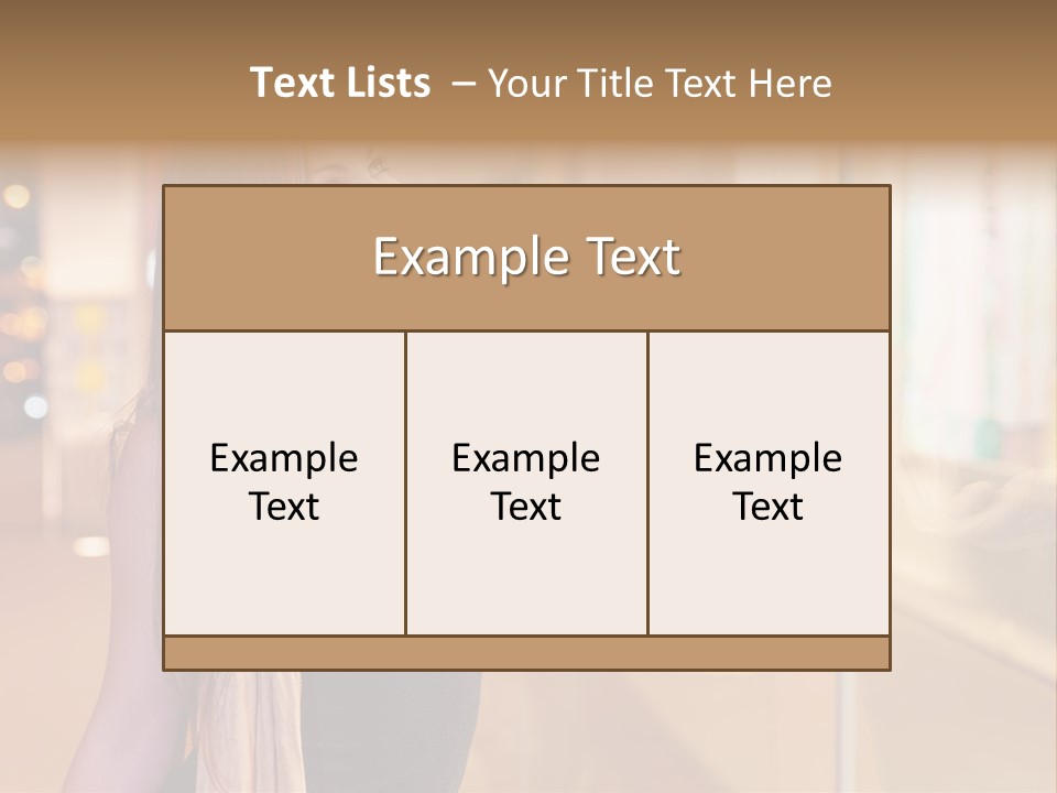 Shop Smile Deciding PowerPoint Template