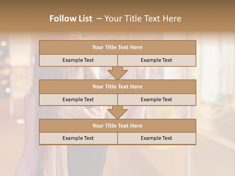 Shop Smile Deciding PowerPoint Template
