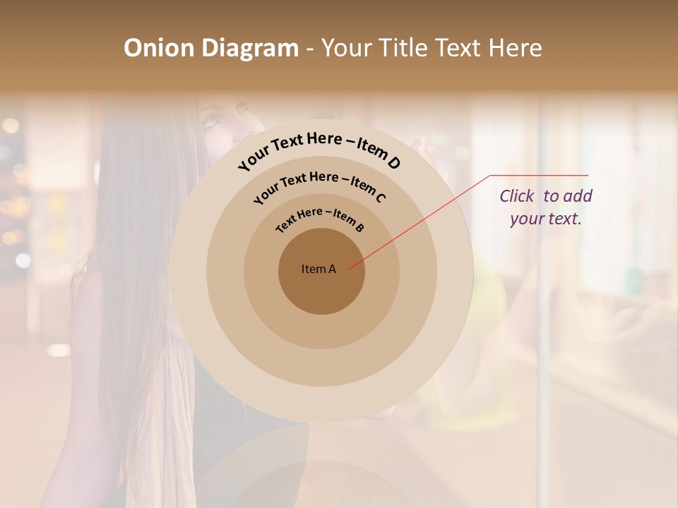 Shop Smile Deciding PowerPoint Template