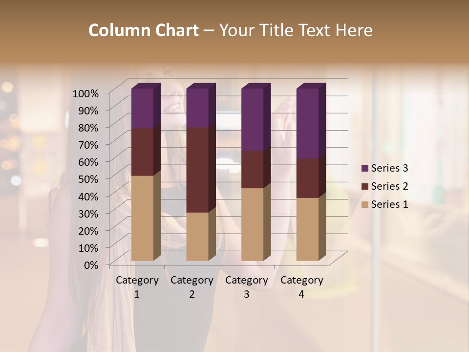 Shop Smile Deciding PowerPoint Template