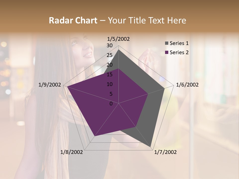 Shop Smile Deciding PowerPoint Template